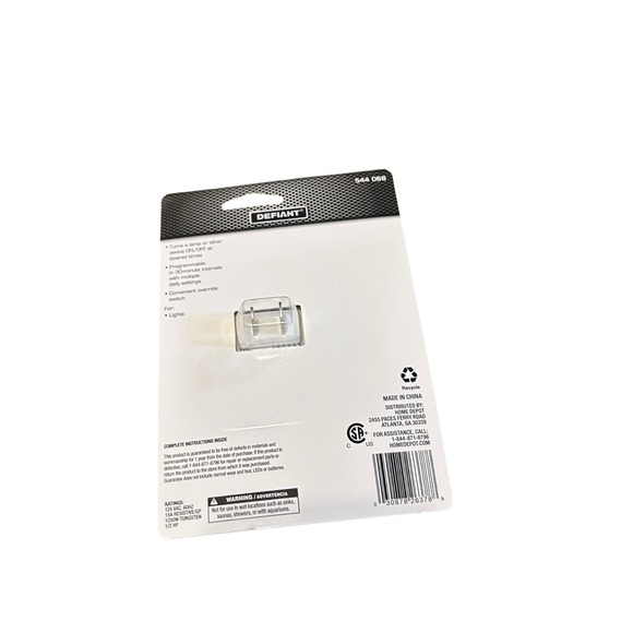 Defiant Indoor Basic Timer Programmable - Picture 2 of 2